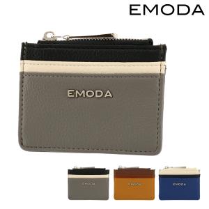 エモダ カードケース 小銭入れ コインケース マルチカラー レディース EM-9801 EMODA | 薄型 ミニ財布｜richard