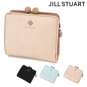 ジルスチュアート 財布 二つ折り 本革 がま口 レディース JSLW4AS1 ブリーズ JILLSTUART ラメ 牛革 豚革｜richard