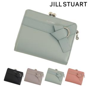 ジルスチュアート 二つ折り財布 がま口 レディース インプルーブ JSLW5AS1 JILLSTUART リボン ミニ財布 山羊革 レザー