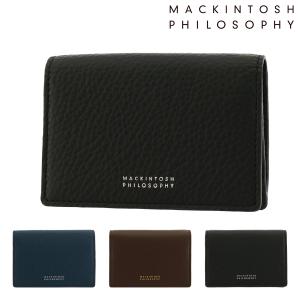 マッキントッシュフィロソフィー 名刺入れ 本革 メンズ 2075121 グレンフィディック MACKINTOSH PHILOSOPHY 名刺ケース カードケー 牛革｜richard