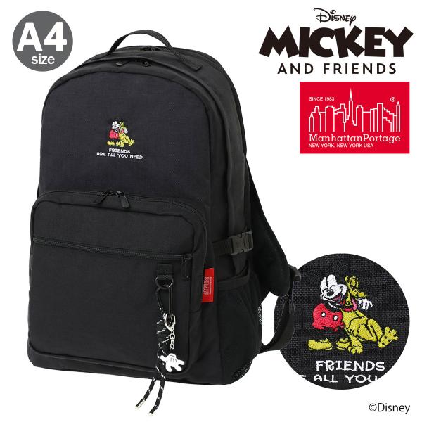 マンハッタンポーテージ ミッキーマウス リュック A4 MICKEY ＆ FRIENDS MP223...