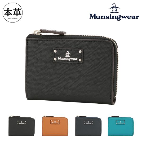 マンシングウェア コインケース L字ファスナー ディンプル 4090123 Munsingwear ...