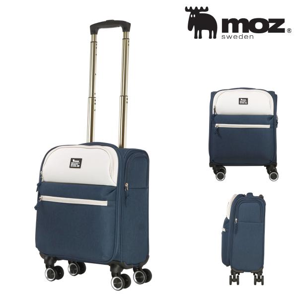 moz モズ スーツケース 機内持ち込み キャリーケース キャリーバッグ ソフトキャリー 25L レ...