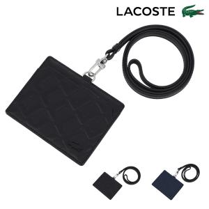 ラコステ パスケース IDケース LeMonogramme メンズ 本革 NH0123K LACOSTE カードケース 牛革 レザー｜richard