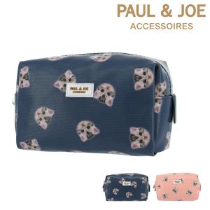 ポールアンドジョーアクセソワ ポーチ キャット総柄 レディース PJA-P215 PAUL＆JOE ACCESSOIRES | 化粧ポーチの商品画像