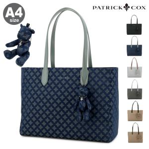 パトリックコックス トートバッグ A4 レディース PXLHDEH1 カラーカルテット2 PATRICK COX ビジカジ くま ぬいぐるみ｜richard