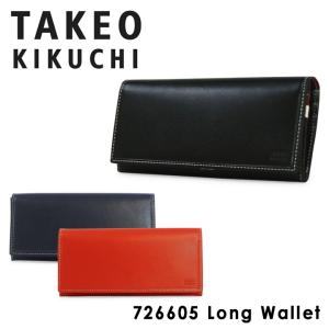 タケオキクチ 長財布 メンズ タイム 726605 TAKEO KIKUCHI 本革 レザー