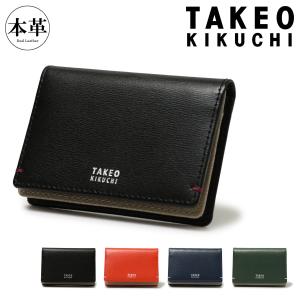 TAKEO KIKUCHI（タケオキクチ） 名刺入れ カード入れ カードケース
