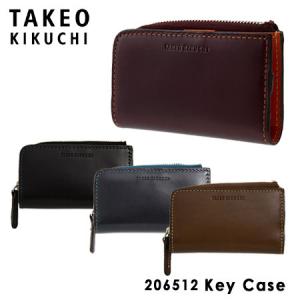 タケオキクチ キーケース 小銭入れ メンズ ガウチョ 206512 TAKEO KIKUCHI 本革 レザー