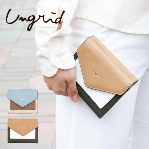 アングリッド ミニ財布 レディース UNG-50620 Ungrid | 三つ折り財布 コンパクト  [PO5]｜richard