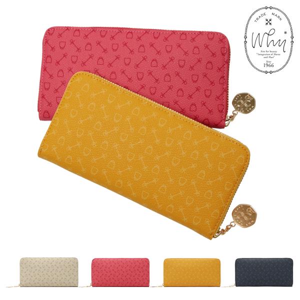 ホワイ 長財布 ラウンドファスナー HSC コインハーネス SLG レディース 810731 Why