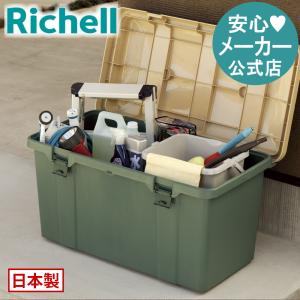 カーゴ RX-130C 物置 収納 庫 ボックス ガーデン ストッカー 屋外 ベランダ マンション おしゃれ プラスチック リッチェル  公式｜richell