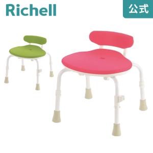 やわらかシャワーチェア クレオ(防カビプラス) 腰当付460 リッチェル Richell 介護 用 品 シャワー チェア ー 風呂 椅子 公式｜richell