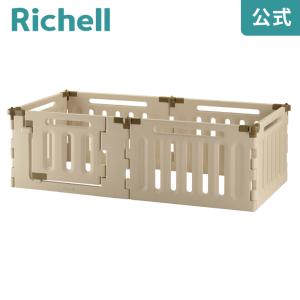 リッチェル（Richell） ペット ゲート 木製おくだけドア付ペットゲート