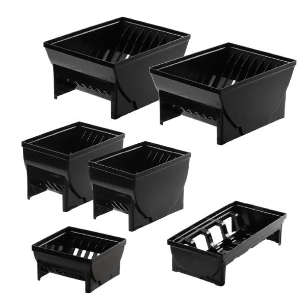 ES トトノ 引き出し用 ディッシュスタンドR＆お椀スタンドR 4種 6点セット 1 仕切り 食器 ...