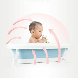 ベビーバス 折り畳み式 子供用風呂 赤ちゃん用 0〜8歳 滑り止め設計 収納簡易｜richgroupled