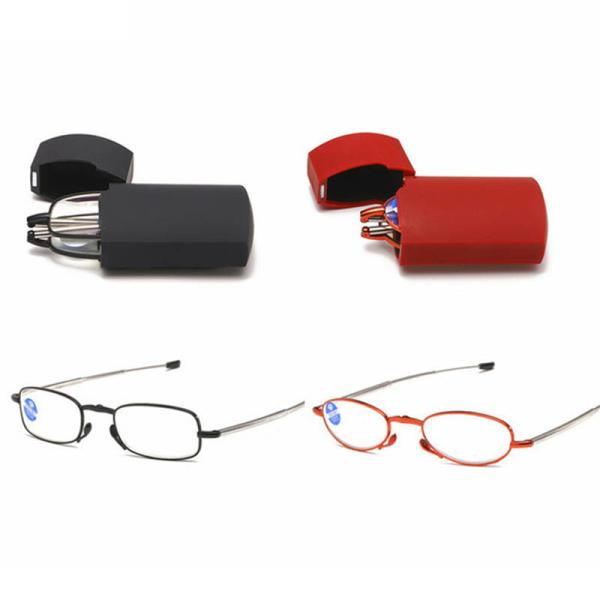 メガネ 老眼鏡  ブルーライトカット  折りたたみ式老眼鏡  PCメガネ  携帯用 コンパクト 持ち...
