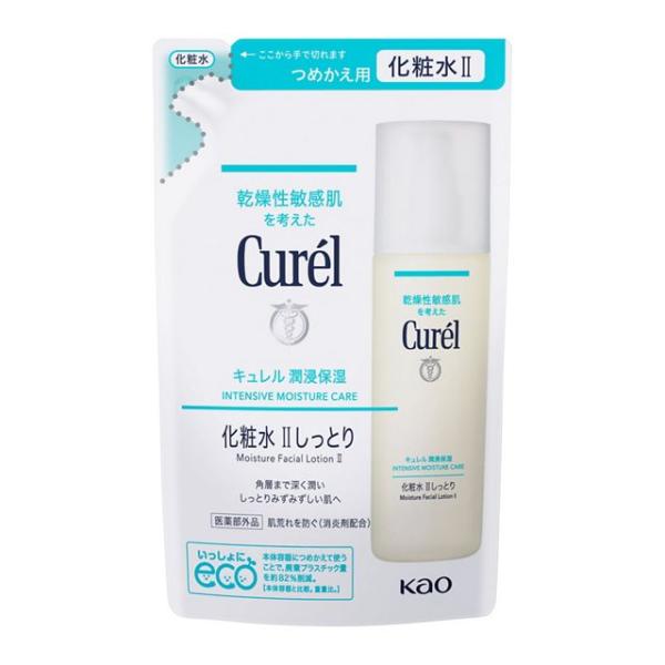 花王Curel　キュレル 潤浸保湿 化粧水 II しっとり（つめかえ用） 130ml（ 角層まで深く...