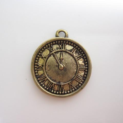 【3営業日以内に発送】デザインアクセサリーパーツ・アンティーククロックS・時計【ハンドメイド・手芸】...