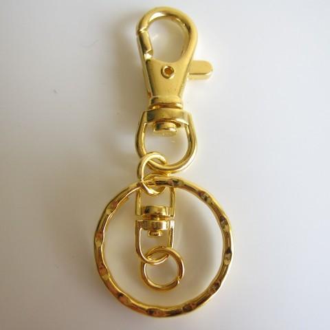 【3営業日以内に発送】アクセサリーパーツ金具キーホルダー完成品【ハンドメイド・手芸】