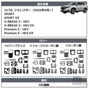 スバル 新型 フォレスター SL系 専用 パー...の詳細画像4