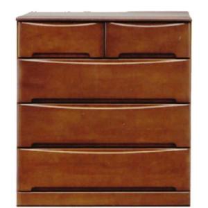 チェスト タンス 木製 完成品 ローチェスト 幅75cm