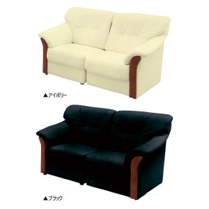 ソファ ソファー 2人掛け PVC 合皮レザー...の詳細画像1