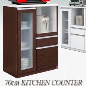 ニトリ（NITORI） キッチン収納カウンター (幅60cm オープン GY