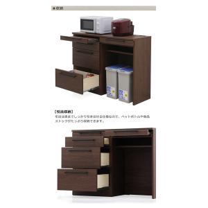 本日+P10% キッチンカウンター 120cm...の詳細画像3