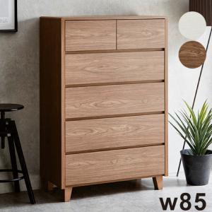 ニトリ（NITORI） グレージュ色80cm幅ハイチェスト(GCE 80HC GY