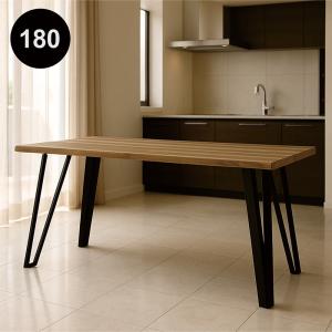 ニトリ（NITORI） 幅180cm ダイニングテーブル(ロレイン5H 180 MBR2) 6