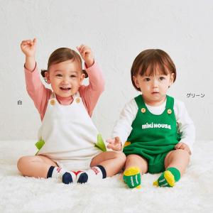 【WEB限定】ミキハウス ミキロゴ ロンパース...の詳細画像3