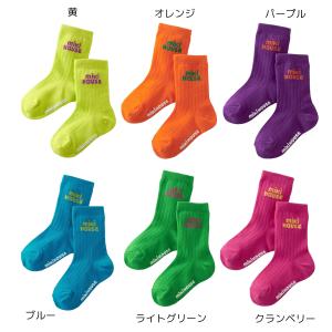 ミキハウス ネオンカラー ロゴ ソックス We...の詳細画像3