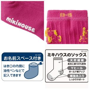 ミキハウス ネオンカラー ロゴ ソックス We...の詳細画像4