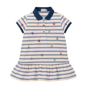 セール30%OFF!ミキハウス マリンボーダー...の詳細画像1
