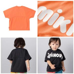 セール30%OFF!ミキハウス ロゴ入り 半袖...の詳細画像1