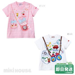 MIKI HOUSE（ミキハウス） ワンピース うさこ切り替え半袖ワンピース