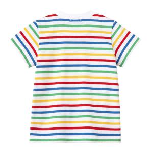 セール30%OFF!ミキハウス ボーダー 半袖...の詳細画像1