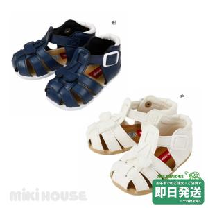 ミキハウス チエコサク セカンドベビーシューズ(14-16cm)ミキハウス
