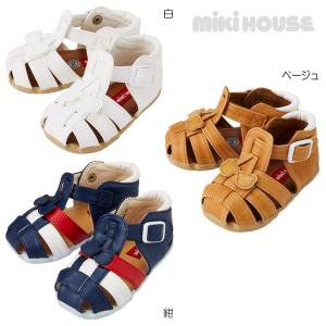 ミキハウス チエコサク セカンドベビーシューズ(14-16cm)ミキハウス