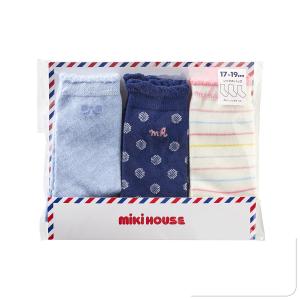 セール30%OFF!ミキハウス ソックスパック...の詳細画像1