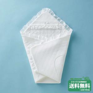 ミキハウス ニットジャカード アフガン おくるみ ミキハウス正規販売店●メール便不可