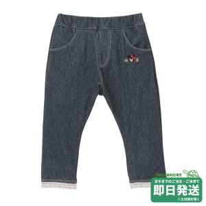 セール30%OFF！ダブルビー Bくんデニム7分丈パンツ(90cm-130cm