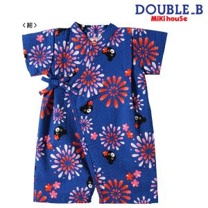 WEB限定】ミキハウス ミキロゴ ロンパース WebLimited（80-90cm