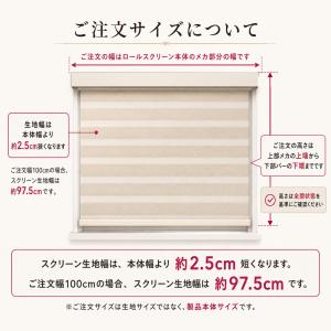 調光ロールスクリーン 高級グラデーション生地 ...の詳細画像5