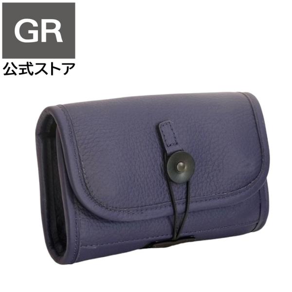 INDUSTRIA(インダストリア) GRバッテリーポーチ ネイビー IND-GRP2-NVY【本革...