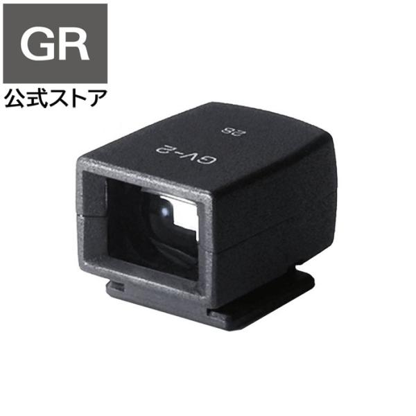 RICOH 外部ミニファインダー GV-2　ホットシューに装着する28mm画角相当の光学ビューファイ...