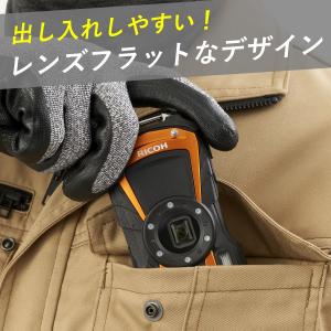 RICOH WG-80 オレンジ(リコー コン...の詳細画像5