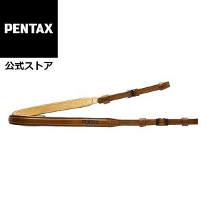 PENTAX レザーストラップキャメル 安心のメーカー直販 : PENTAXストア