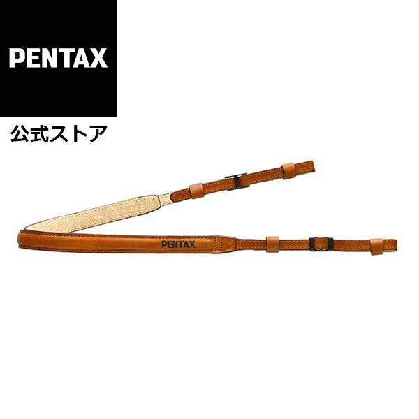 PENTAX レザーストラップキャメル 安心のメーカー直販